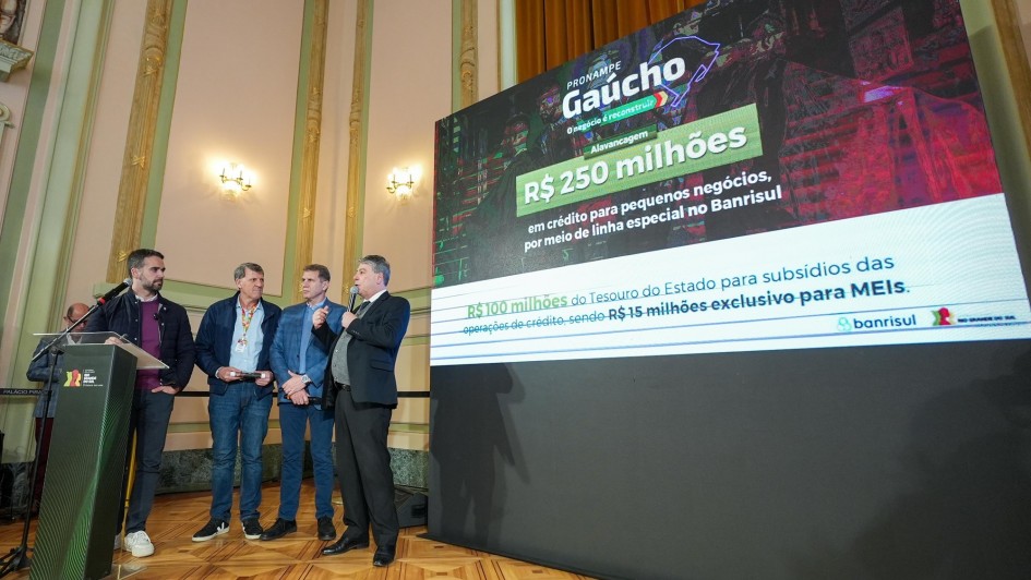 Lançamento do Pronampe Gaúcho 2024