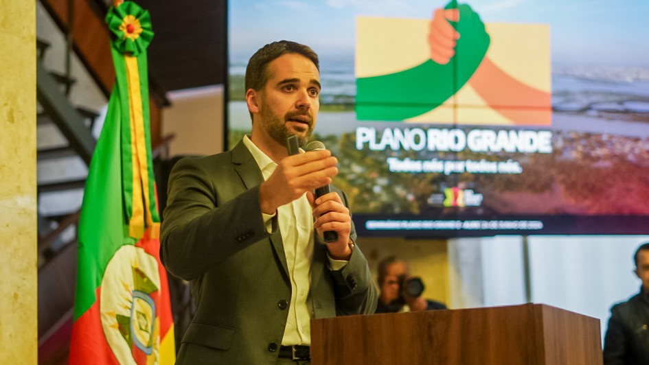 Leite apresenta impactos da enchente e novas medidas do Plano Rio Grande