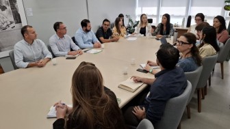 Reunião do governo com a prefeitura de Canoas sobre sistema de cheias Principal